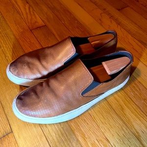 Cole Haan Leather Slip Ons